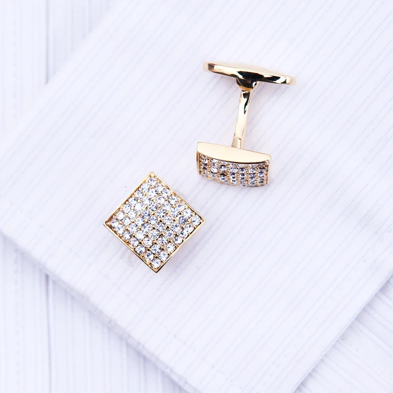KFLK Jewelry french shirt cufflink for mens er Cuffs link Button High Quality Wedding male 250409