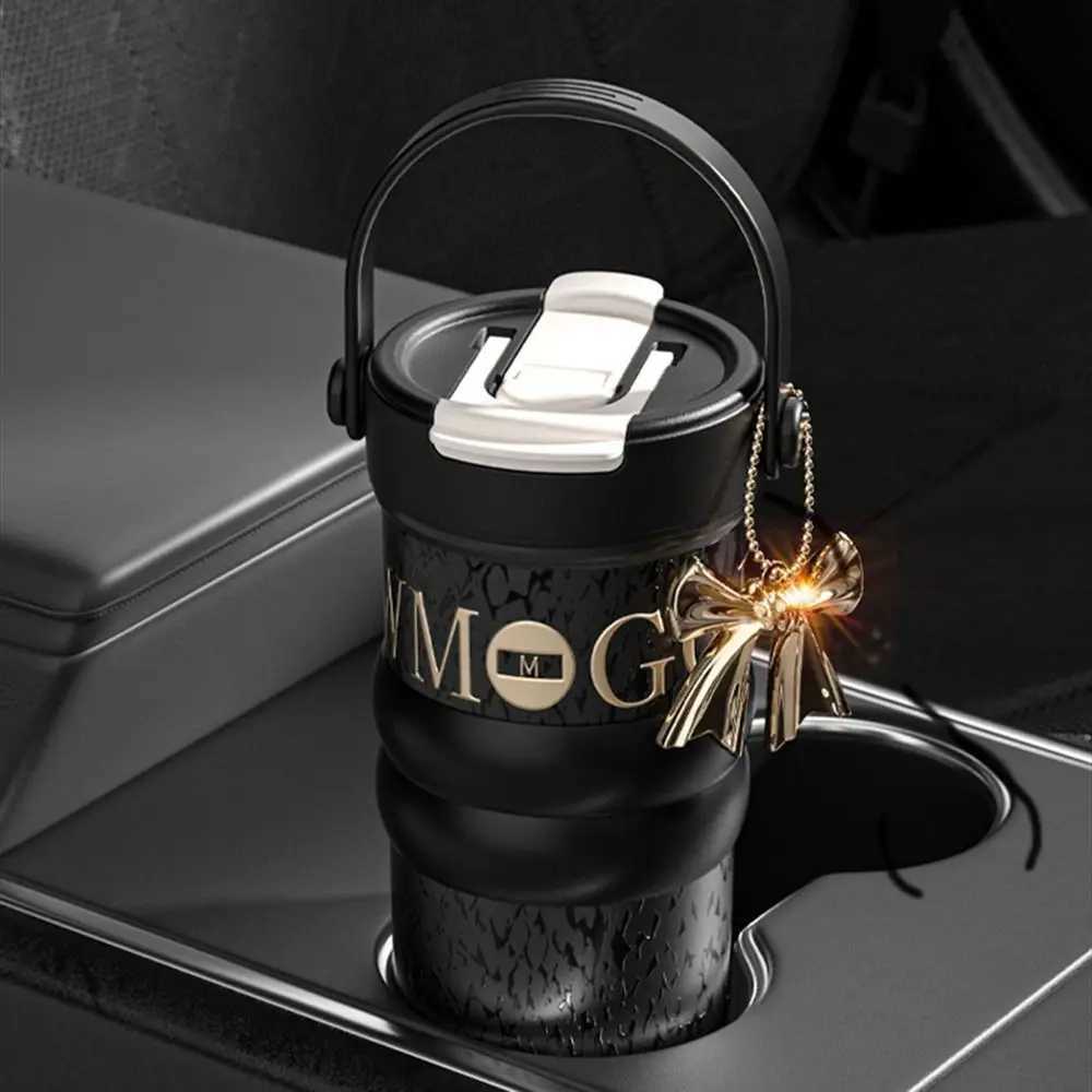 Fashionable cup 710ML Ceramic Coated Coffee Cup SUS316 Stainless Steel Keeps Both Hot and Cold Vacuum Cup High-Capacity Insation Or Cooling Y251110