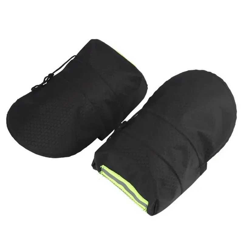 Thermal Insulated Handlebar Gloves For E Bike Motorcycle All Weather Protection Windproof Rainproof Riding Accessories S25118