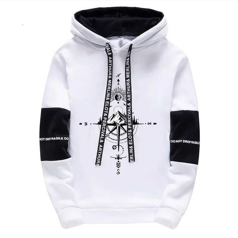 Running Mens Tracksuit Print Casual Sweatshirts Sportswear Outdoors Sports Jogging Mens Clothing Single Piece Hoodie Pants 2025 W251110