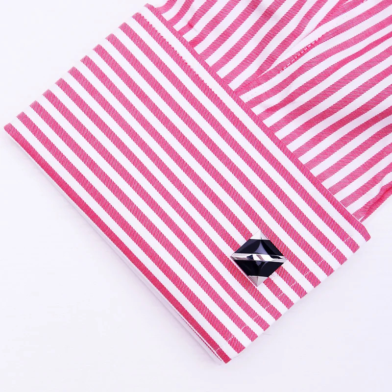 KFLK jewelry fashion shirt cufflinks for mens cuff buttons cuff link Black gemelos High Quality abotoaduras guests 250409