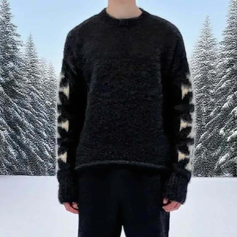 Fashion Punk Women Harajuku Fashion Casual Oversized Pullover Gothic Street Ladies Sweater Vintage Hip Hop Autumn Winter Warm Sweater Y251110