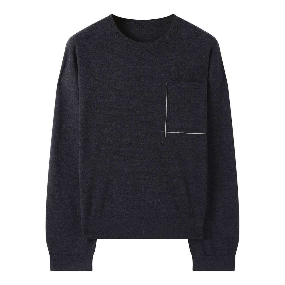 Bd3521231 Womens Fall Knitwear 100% Merino Wool Crew Neck Sweater Oversized For Casual Outfits & Weekend Wear | Lightweigh