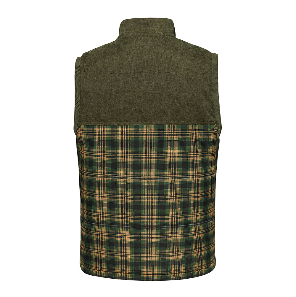 Men's Vest Designer Winter Sleeveless Jacket Mens Plaid Gilet Veste Waistcoat Couple Bodywarmer Jacket Classic Warm Thick Outwear