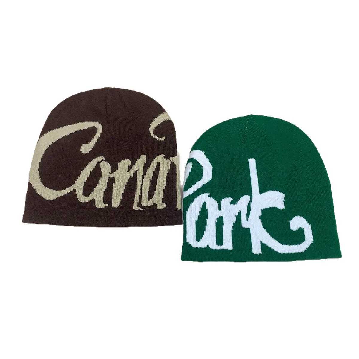 Unisex Trend Knitted Hats Color Block Warm Personal Beanies Autumn Winter New Versatile Street Fashion Hip Hop Niche SkateXJ251110