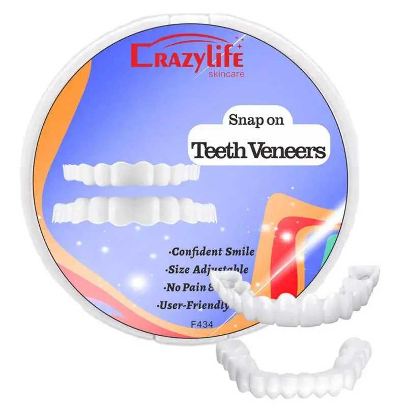 Tooth veneer tooth cover tooth veneer set tooth veneer stuck on the cover dentures instantly confident smile temporary teeth M250410