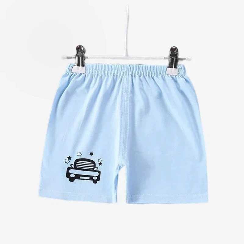 Childrens shorts boys and girls clothing pure cotton breathable summer baby shorts casual sports beach shorts elastic Z250410