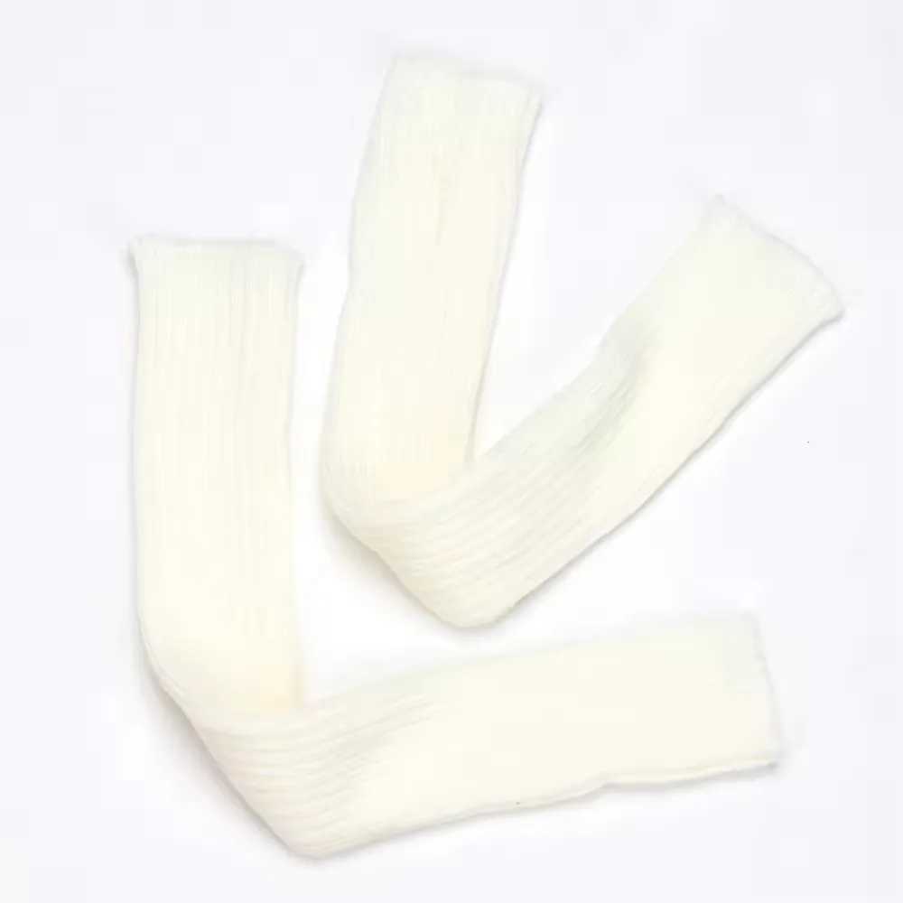 Winter Korean Style Knitted Warm Gloves for Women Punk Gothic Fingerless Sleeve Arm Gloves Soft Harajuku Girls Accessories L251110