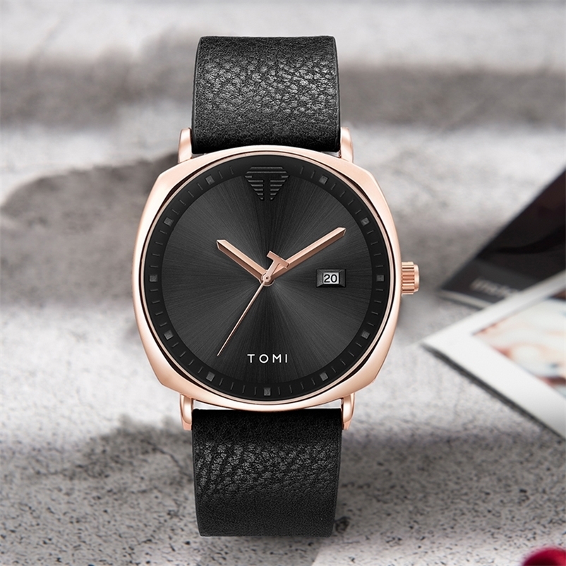 Mens Watch Minimalist Fashion Sports Watch Calendar Leather Casual Quartz Watch 251107 - view 5