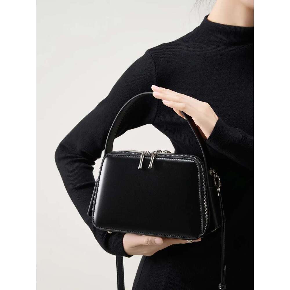 YANATARI Underarm Cowhide Genuine Leather Handbags Women Vintage Shoulder Bag Female Crossbody Bags High Quality 2025