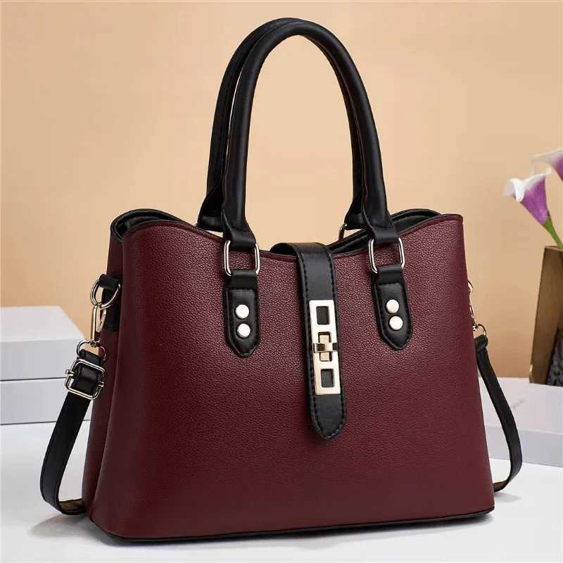 Designer Bag for Women PU Leather Fashion Solid Color Handbag Zipper Closure Adjustable Shoulder Strap Womens Shoulder bag K251110