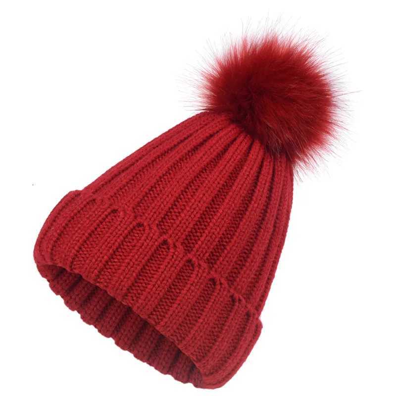 Head Cap Hugger Toque Stocking Watch Knitted Hat New Autumn Winter Styles Women Woolen Thickened Warm 8M114XJ251110