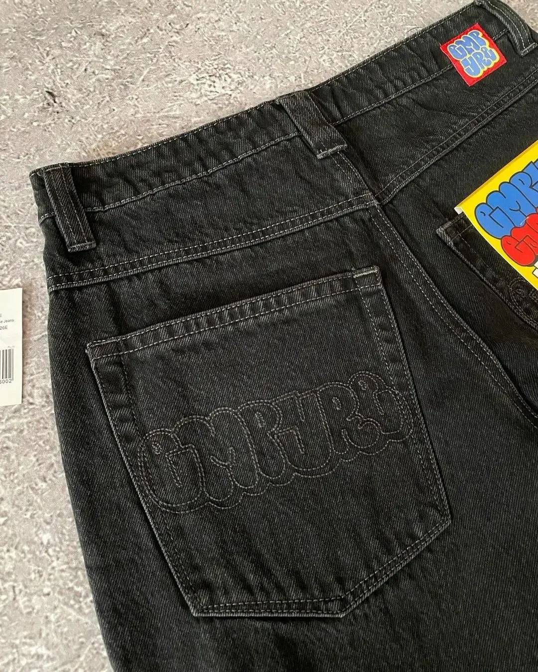 American Vintage Washed and Distressed Jeans High Street Casual Japanese Women Pants Y2k Loose Straight Fit Slim and Versatile 250409