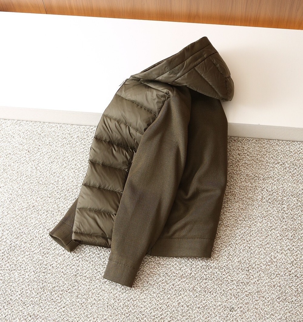 2025 Autumn/Winter New Style M Home Knitwear Lightweight Down Jacket Men's Short Slim Fit Outfit