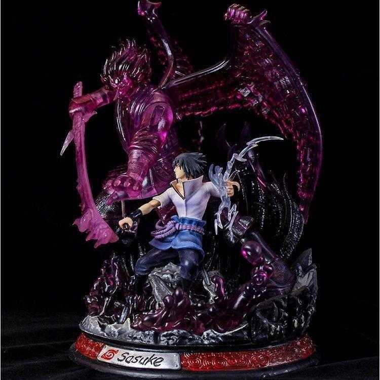 Figura Ninja Grande Modello Luminoso Forma Susano'o, Kakashi, Sasuke, Itachi L2…