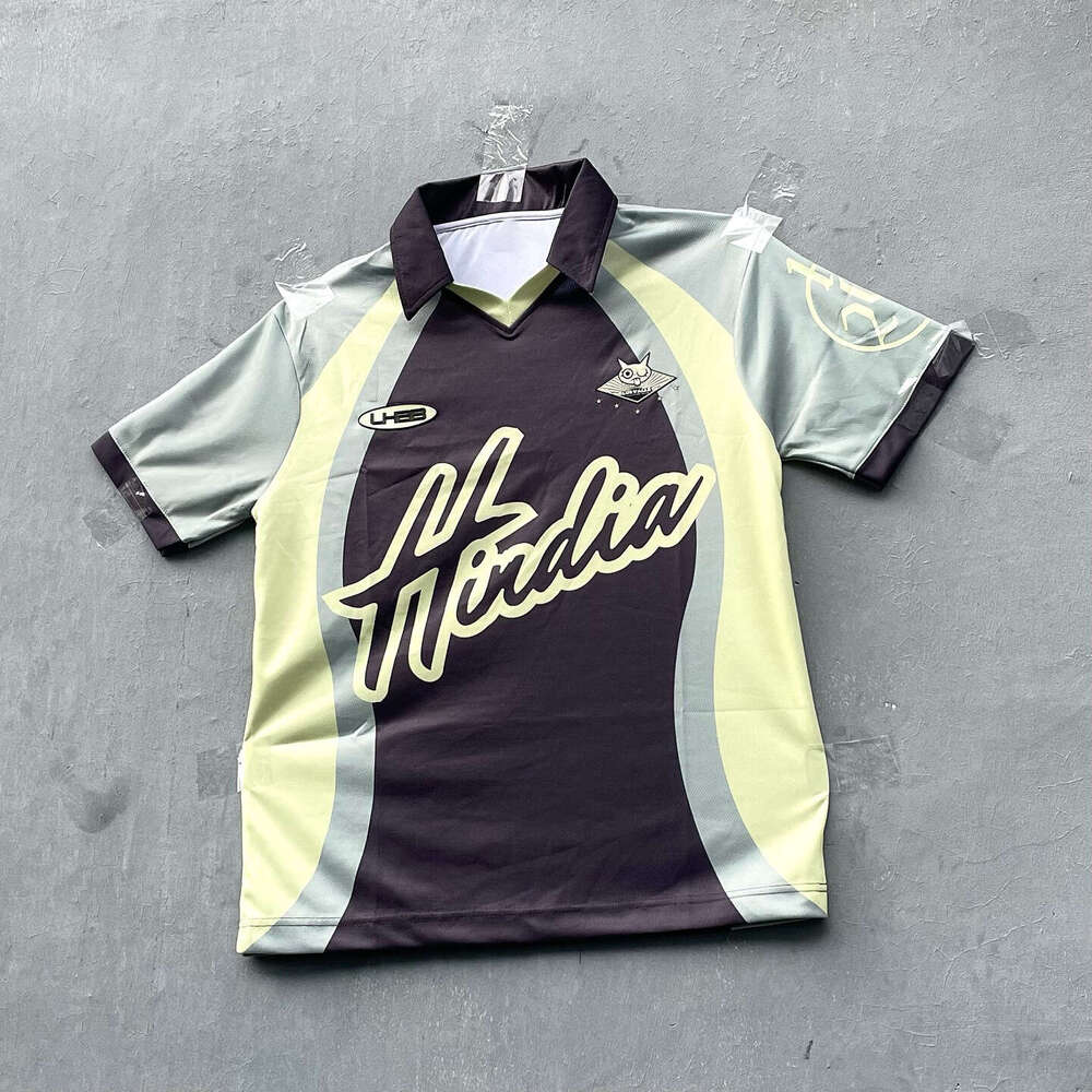 Multi color patchwork loose breathable summer embroidered three-dimensional pattern men's and women's fashionable sportswear