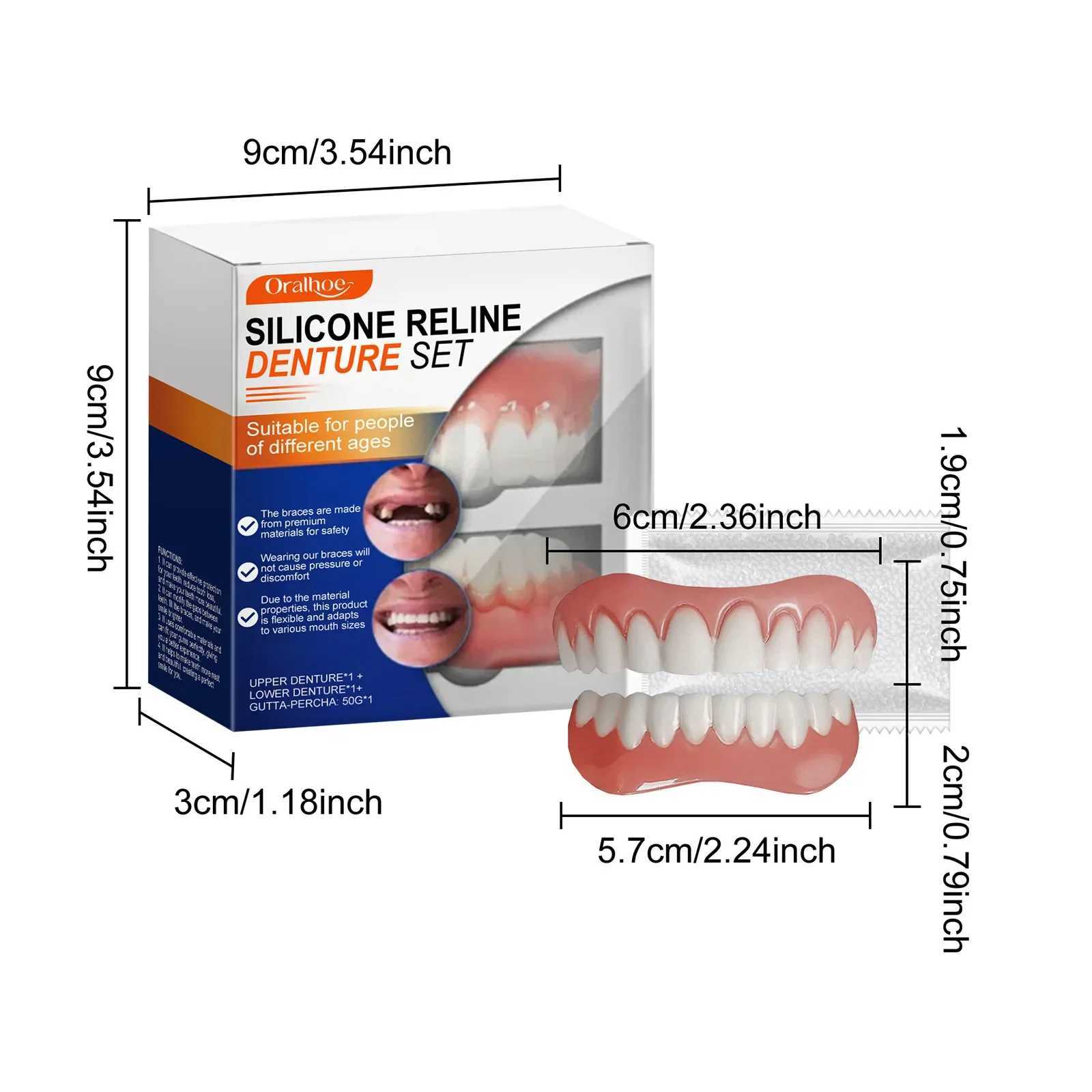 New Arrival Orthodontic set wearing dentures personalized adjustment instant beauty suitable for various oral beauty and health Z250410