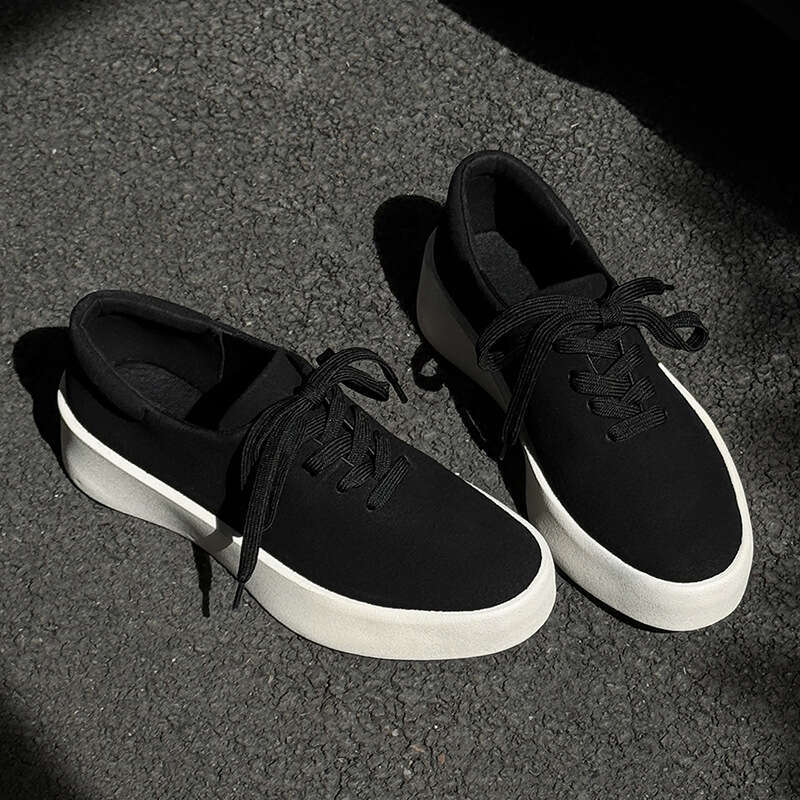 Celebrity Same Season 8 101 Brown American Casual Simple Style Suede High-End Sneakers for Men X506