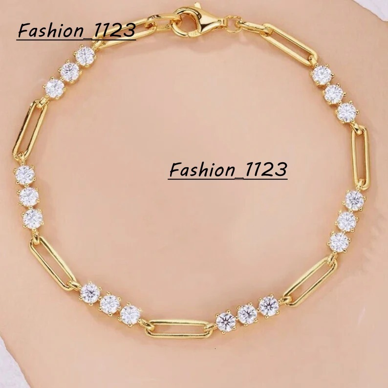 925 Sterling Silver Moissanite Anklet White Round Shape Moissanite Anklet Customized Moissanite Anklet