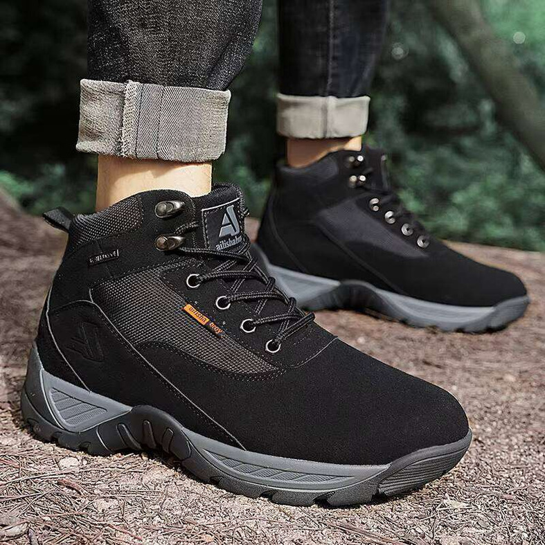 2025 New Men's Outdoor Waterproof Non-Slip Trekking Camping Sports Shoes