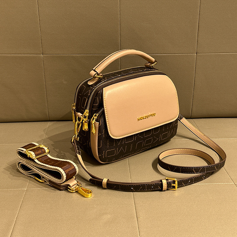 Bag For Women New Color Blocked Light Luxury Fashion Versatile Crossbody Trend Single Shoulder Classic Handbag Shoulder Bags