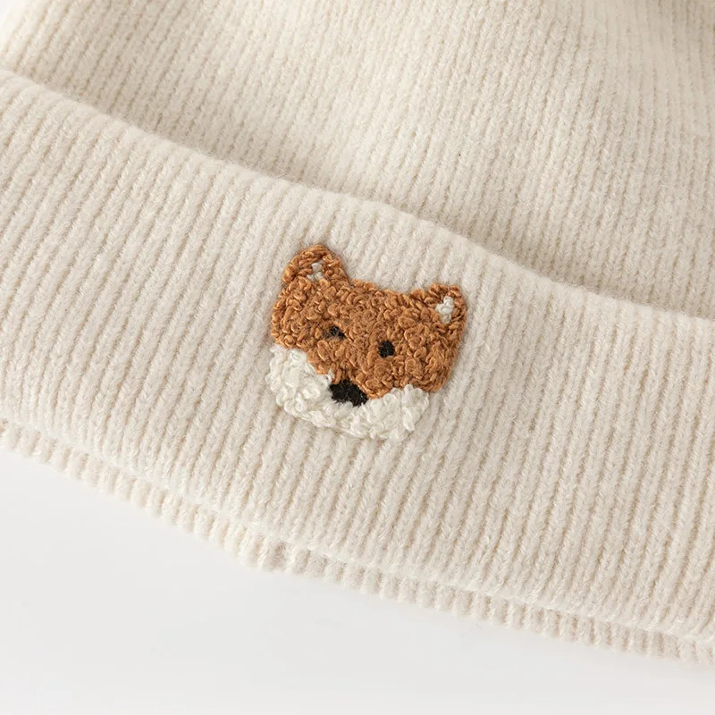 Dave Bella Fluffy Fur Ball Hat and Cap for Boys Grils Baby Beanie Winter Warm Hat Children Knitted Cap Accessories DB4242232 251103