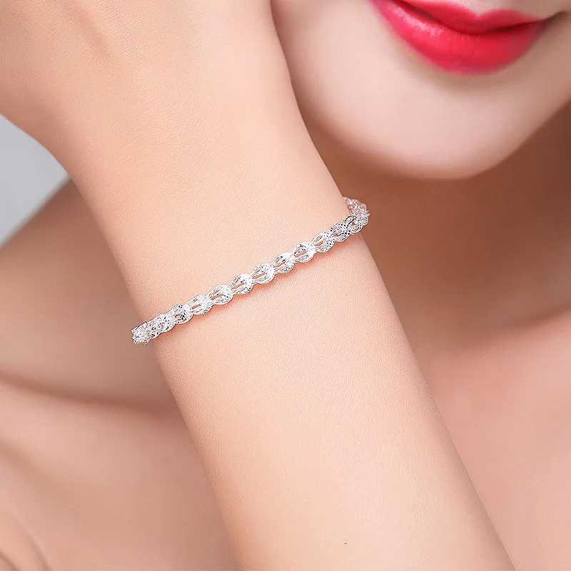 Luxury 925 Sterling Silver Hollowed Phoenix Tail Bracelet for Women Retro Elegant Charm Bracelets Original Party JewelryT251110