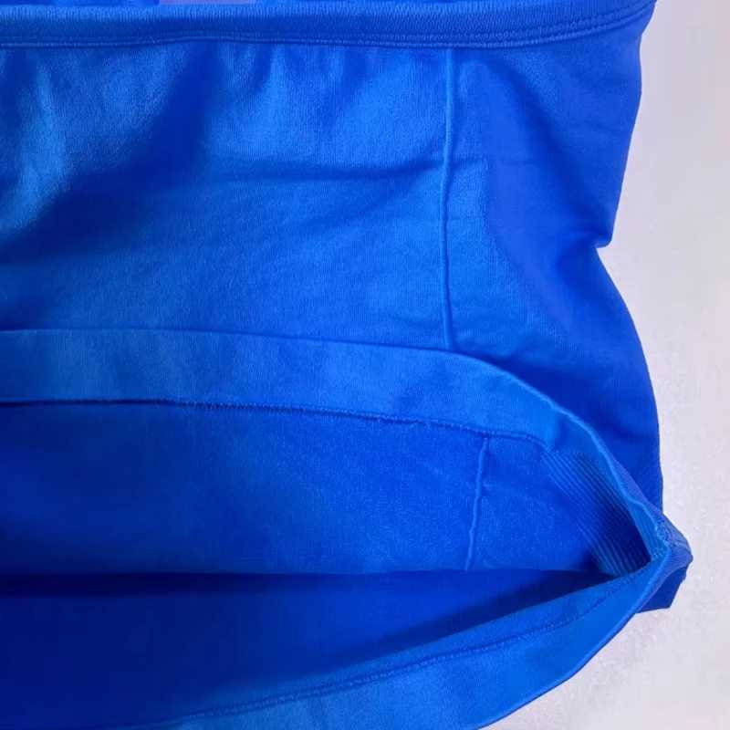 Impact Longline Strappy Gym Top custom backless Gym Clothes womens Scrunch built-in bra with detachable cup yoga vestXJ250410