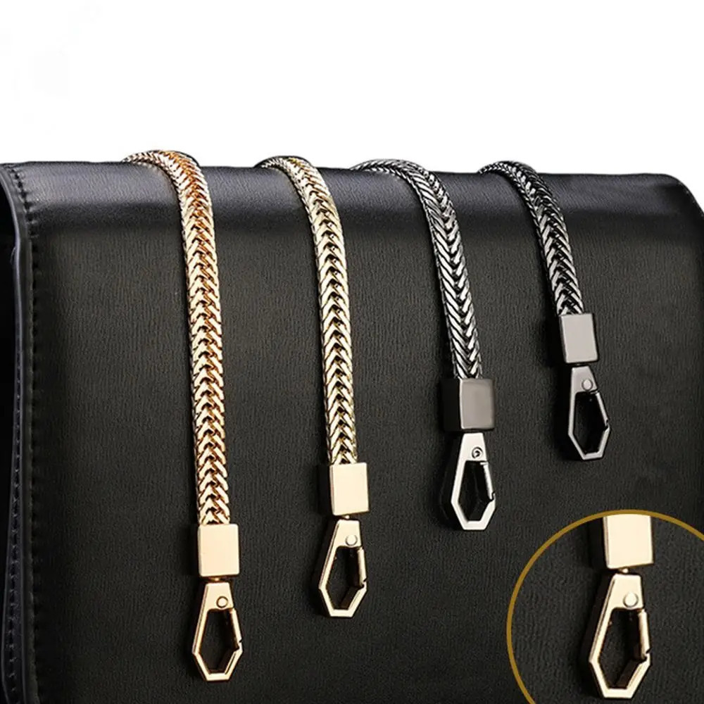 Fashion Metal Alloy Bag Chains Women Shoulder Bag Straps 7mm Handbag Handle Chain Purse Chain Belt Replacement Bag Accessories 251110