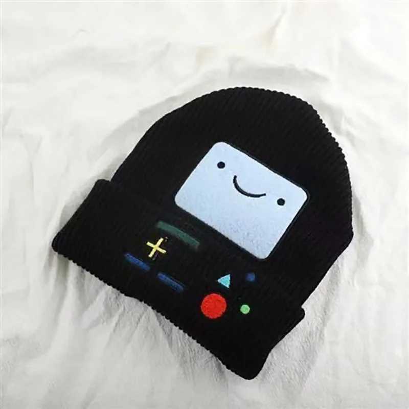 Autumn Winter Internet Celebrity Retro Game Console Cartoon Warm Adult Child Family Beanies Hat for Men Women Cold CapXJ251110