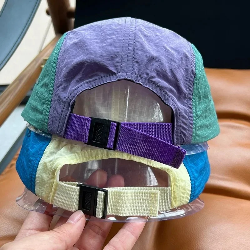 Neutral functional waterproof quick drying baseball cap suitable for women foldable outdoor sports running Airy hiking 250410