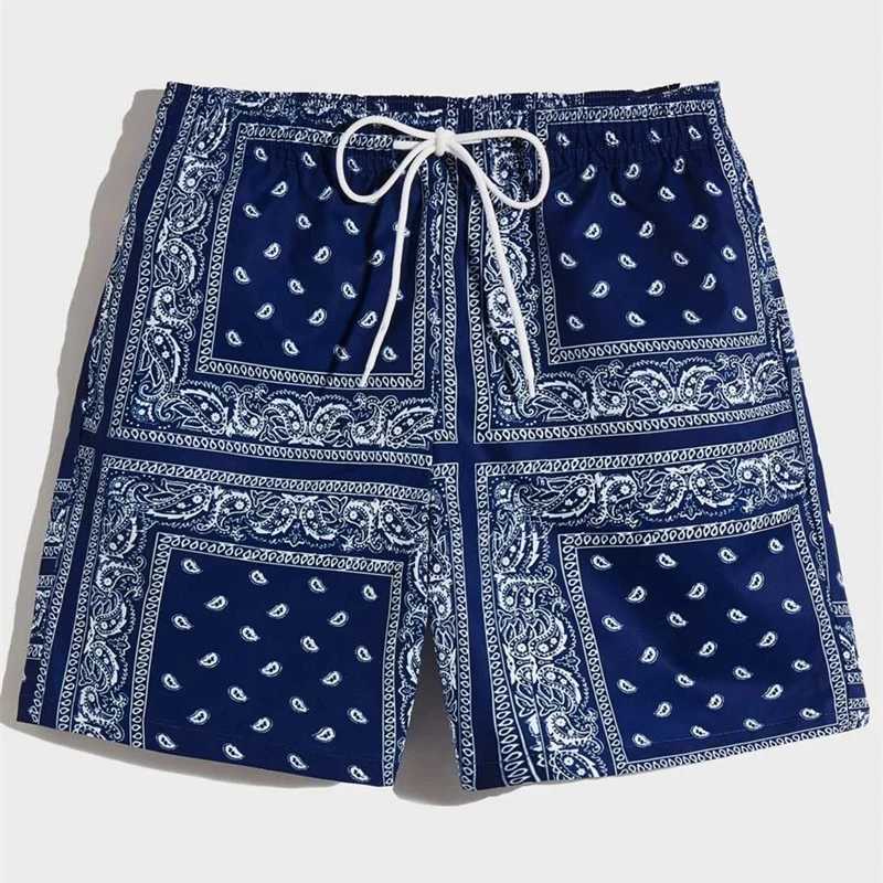 Classic Perris pattern beach shorts for men Hawaiian women vacation shorts 3D printed casual mens pants boys board shorts X250410