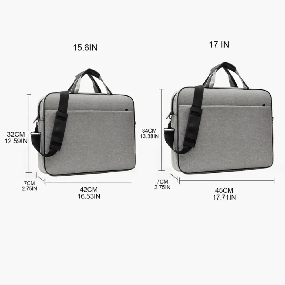 Large Capacity Laptop Bag Shockproof Protective Laptop Case 15.6 17 inch Strap Carrying for /HP/Dell/Asus/250403