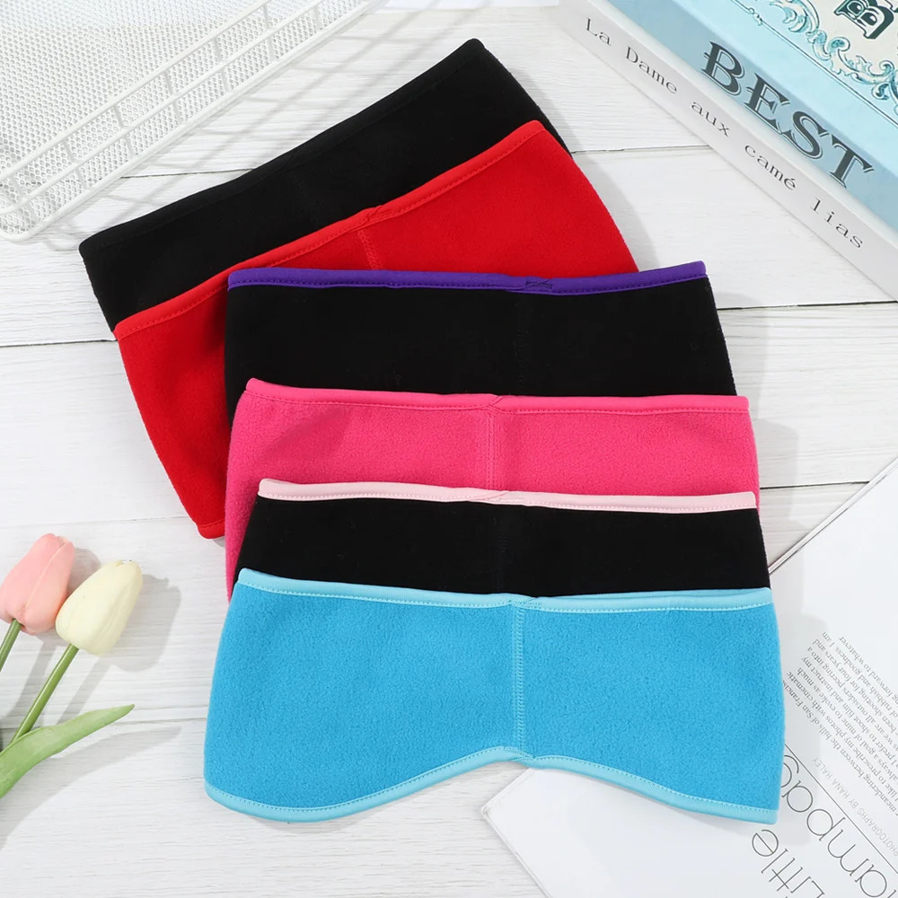 Fleece Ear Warmer Muff Winter Headband Ear Muffs Headband Men Women Running Skiing Outdoor Sports Ear Warmer Sweatband 250410