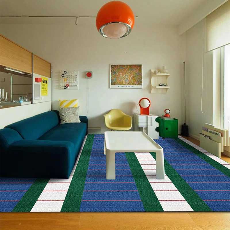 VIKAMA Carpet Living Room Cream Sofa Coffee Table High-end Ins Light Luxury Bedroom Bedside Floor Mat Home Decoration Y251110