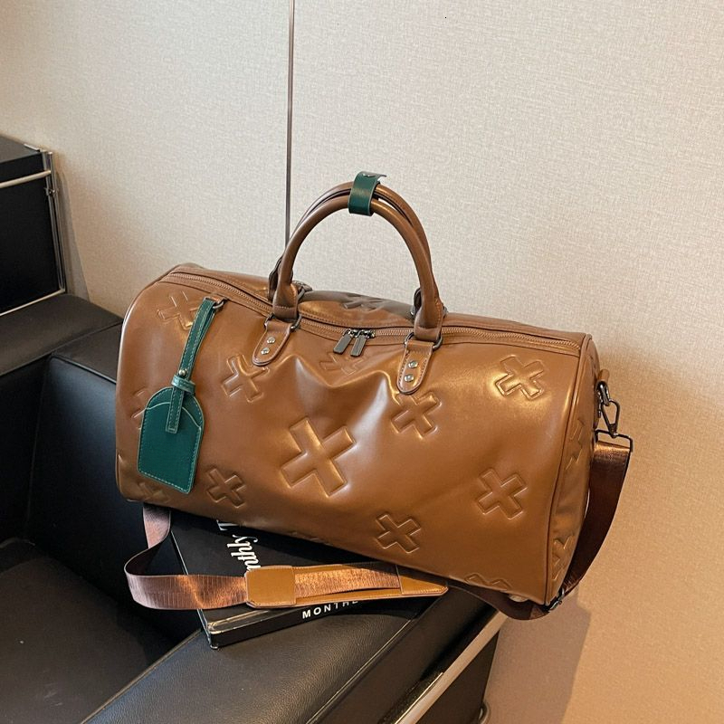 Fashion Winter New Designer Bag Women's Embossed Travel Bag Large Capacity Handbag Business Travel Sports Storage Fitness Bag