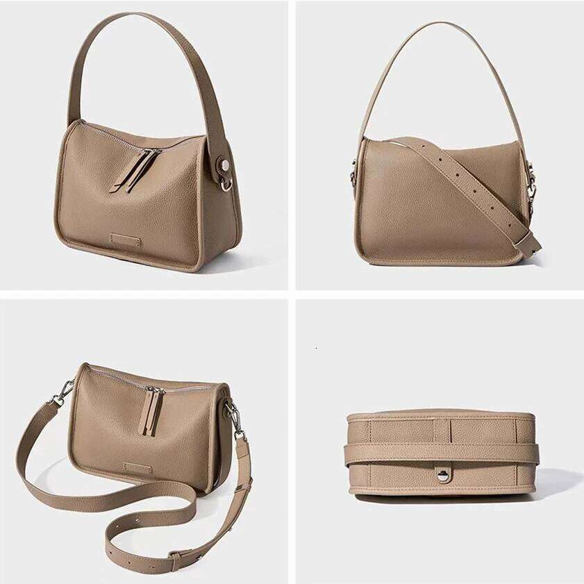 New Women's Genuine Leather Fashion Female Sling Shoulder Bags Lady Handbag Commute Underarm Messenger Bag Suotong1110