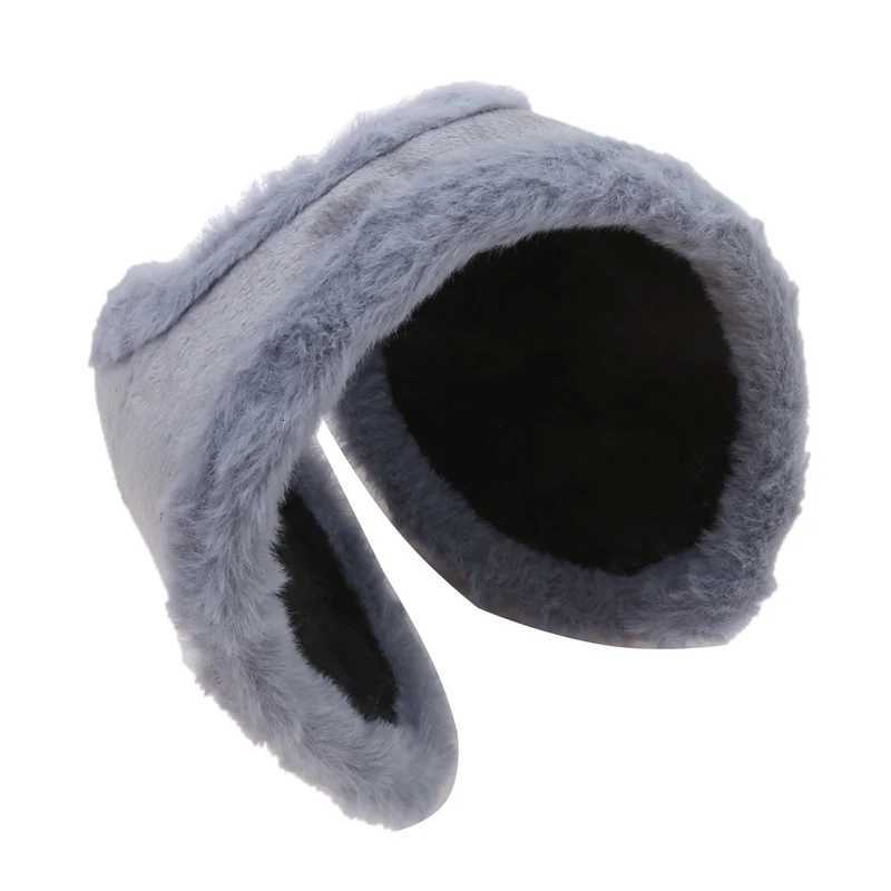 Soft Plush Thickening Ear Warmer Women Men Cold Proof Fashion Winter Earmuffs Solid Color Earflap Outdoors Protection Ear-Muffs W251110