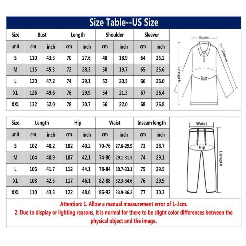 Mens Fleece Tracksuit Half-Zip Hooded Sweatshirt Set Drawstring Waist Multi-Pockets for autumn and winter Casual Outdoor Home W251110