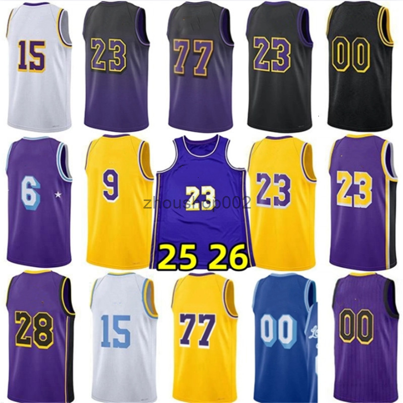 25 26 Custom Basketball Jerseys Lukaa Doncic James Bronny James Jr Austin Reaves Rui Hachimura Dalton Knech Gabe Vincent Deandree Ayton Jaxson Hayes B