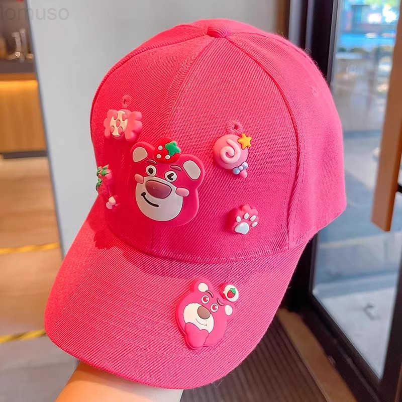 Sanrio 2025 New Childrens Hat Spring and Autumn Baseball Cap Cute Baby Cartoon Duckbill Cap Girls Casual Versatile Hat H251110