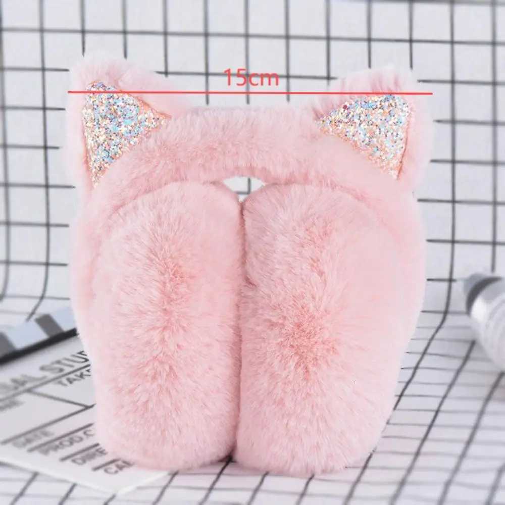 Fashion Plush Ear Muff Lovely Cold Protection Ear Cover Winter Keep Warm Ear Protectors Glitter Cat Ear Warmer Nice Gifts W251110