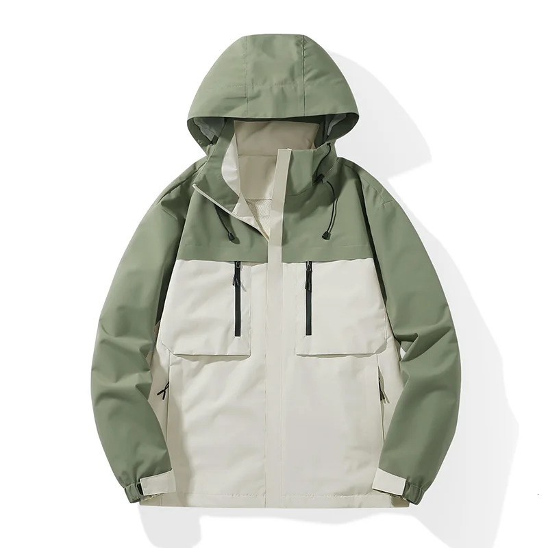Lightweight Golf Bike Outdoor Autumn Winter Raincoat Mens Windproof Waterproof Jacket Fashion Hood Jacket 250410