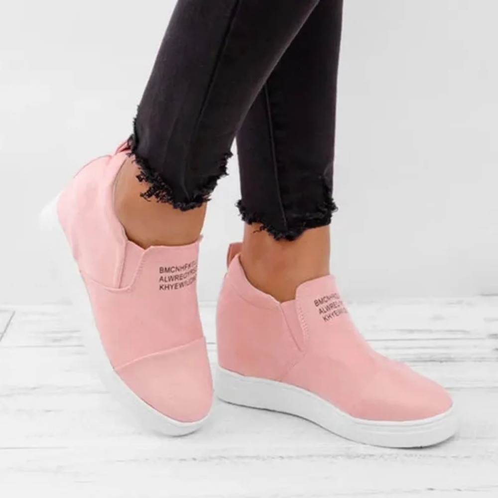 Fashionable Ladys Elevating High Heels Stylish & Practical Spring Seasonal Ankle Booties with Stretchy Straps