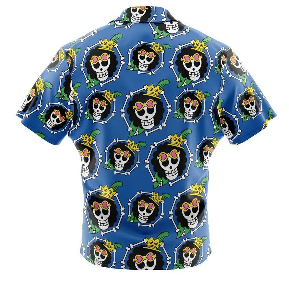 Gojo Satoru Pattern Jujutsu Kaisen Button Up Hawaiian Shirt Fashion Trend Breathable Loose Edition Casual Sports Summer Men X250410