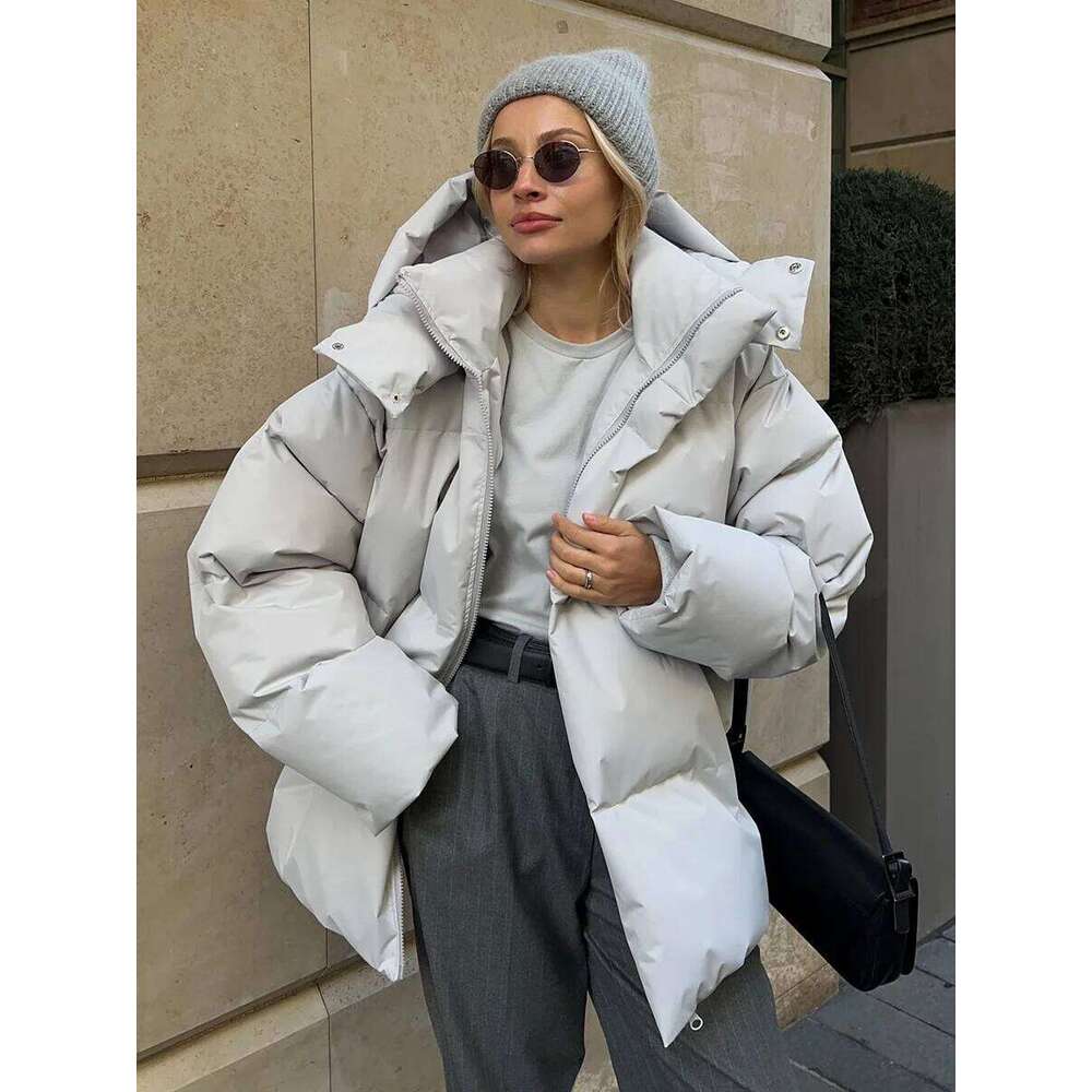 New Cotton Autumn Winter Women's Coats Cotton Woman Y2k Loose Jacket Top