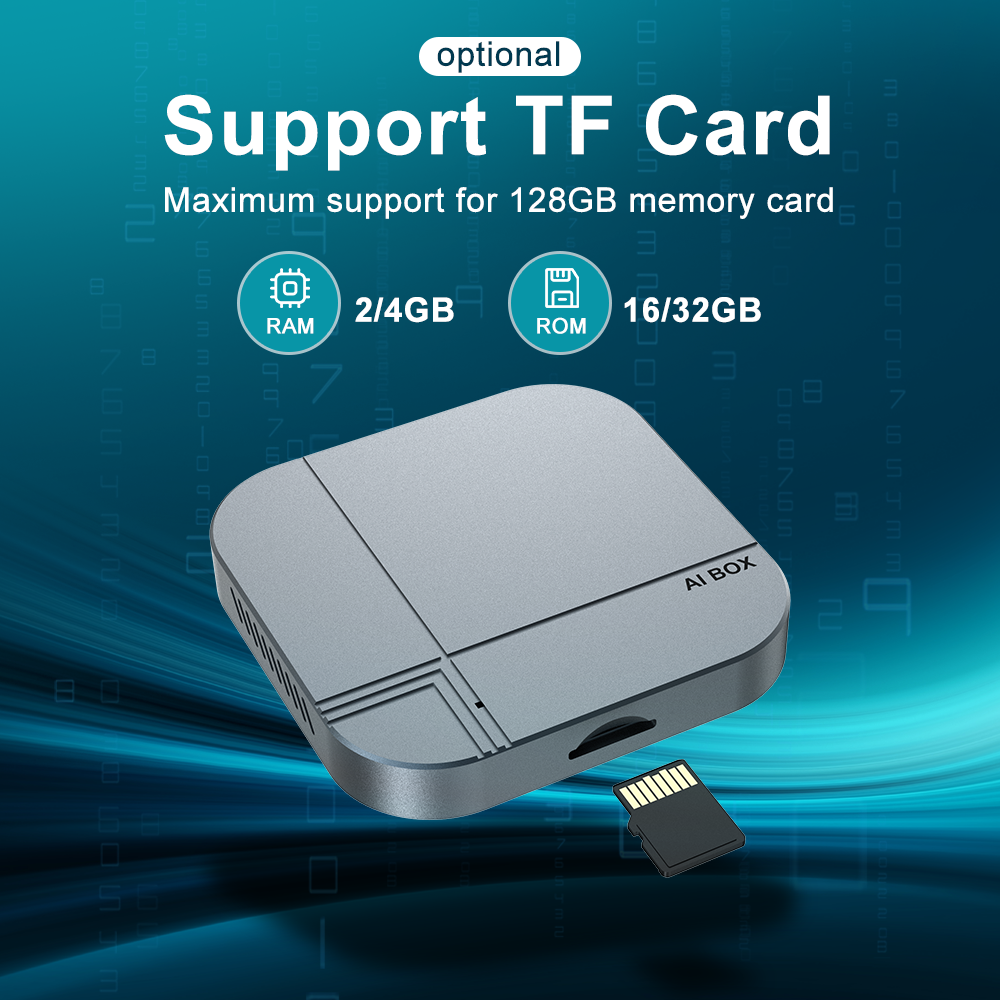 Kowankit 3in1 Wireless Carplay Android Auto AI Box,Plug & Play Fits Cars From IPhone IOS 10+ & Android 11+,Android 12 4+32GB 5G GPS WiFi HD,Support An