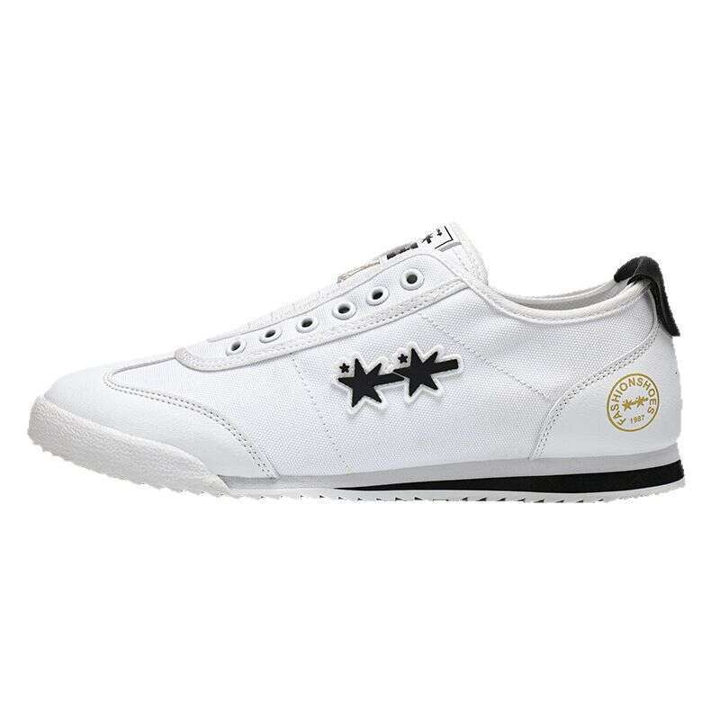 Men's Summer Forrest Gump Slip-On Breathable Canvas Lazy Casual Internet Celebrity Trendy Shoes 9833