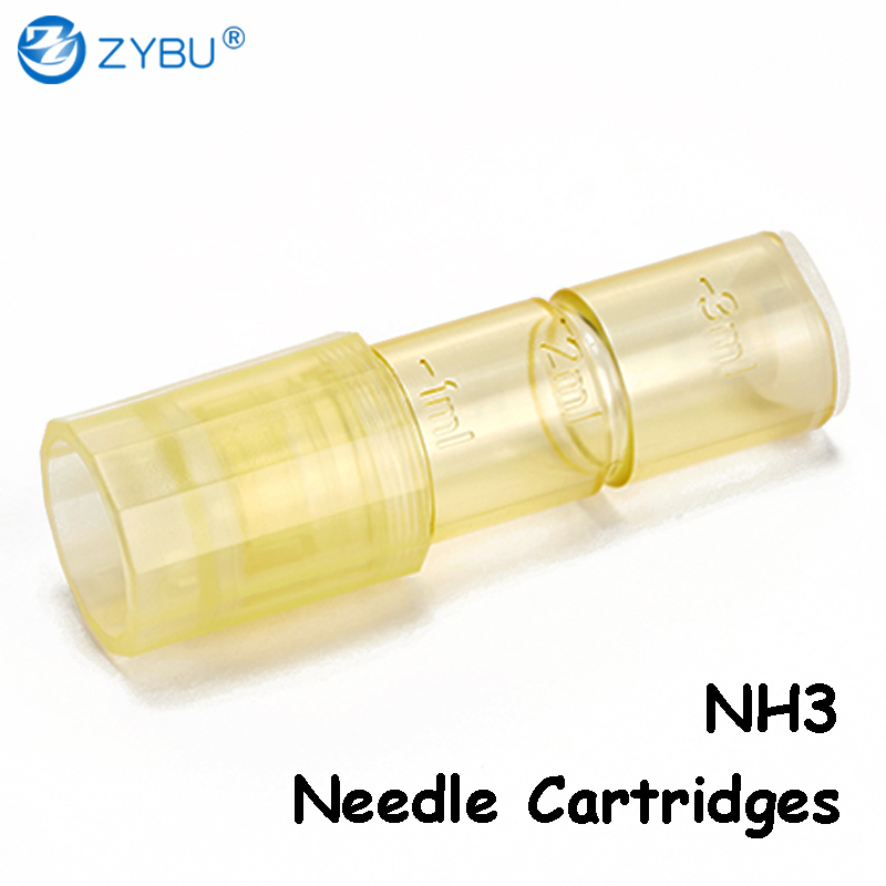 New NH3 Parts UM7 UM8 M10 M20 Dermapen Use Microneedling Consumables Tips 12 Pins Round Silicon Nano Skin Care Derma Pen Replacement Micro Needling He