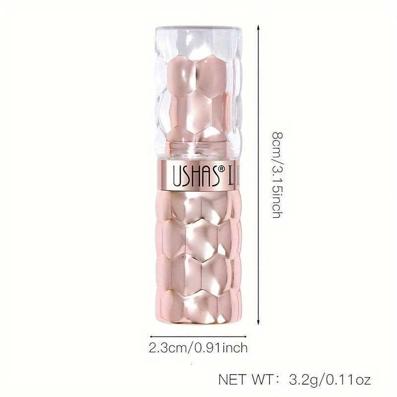 12 Colors Diamond Pearlescent Lipstick Glitter Shiny Metallic Lipstick Long Lasting Lip Tint Non-stick Cup Red Sexy Lips MakeupT251110